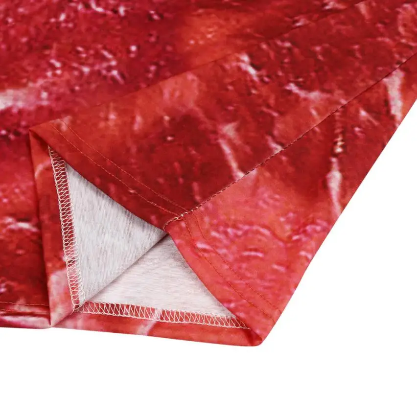 

Vogue Couple's 3D Printed T-shirt Short Sleeved Round Neck Pullover Tees Tops Blouse Red Masculinas Manga Curta # 31 BB