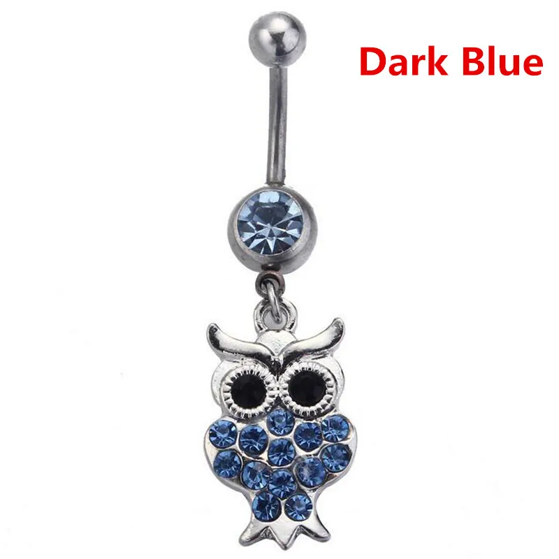 Иллюминаты Новое поступление пирсинг Совы пупок пупка кольца тела ювелирные