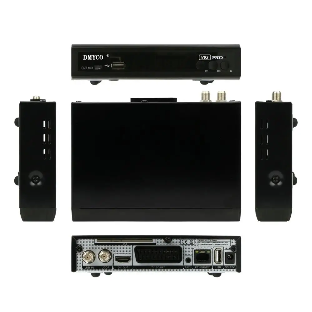 V9S PRO цифра спутниковый телевизионный ресивер DVB S2 Full HD 1080 P приемное устройство