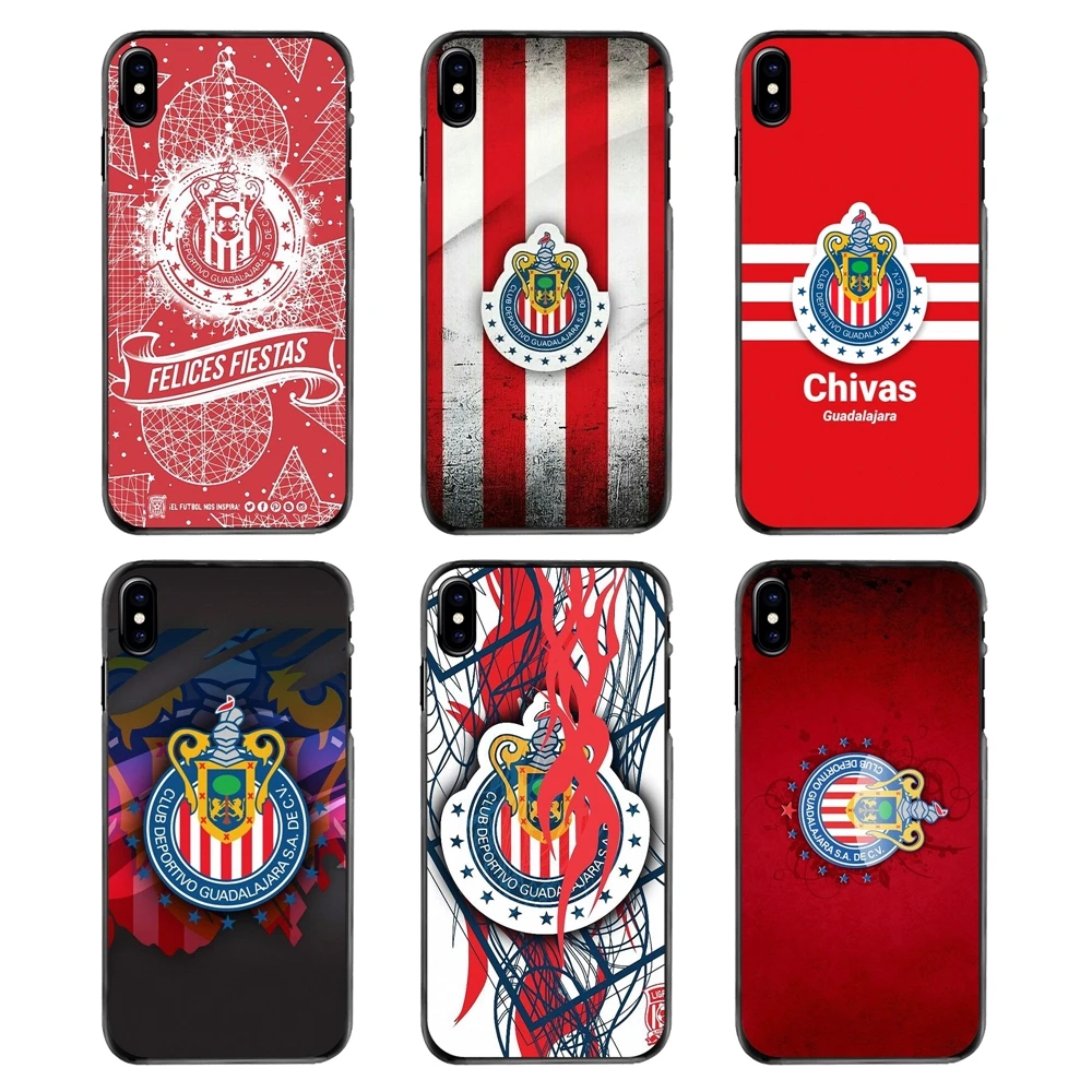 Чехол для телефона iPhone 4 4S 5 5S 5C SE 6 6S 7 8 Plus X XR XS Max iPod Touch Chivas de Guadalajara |