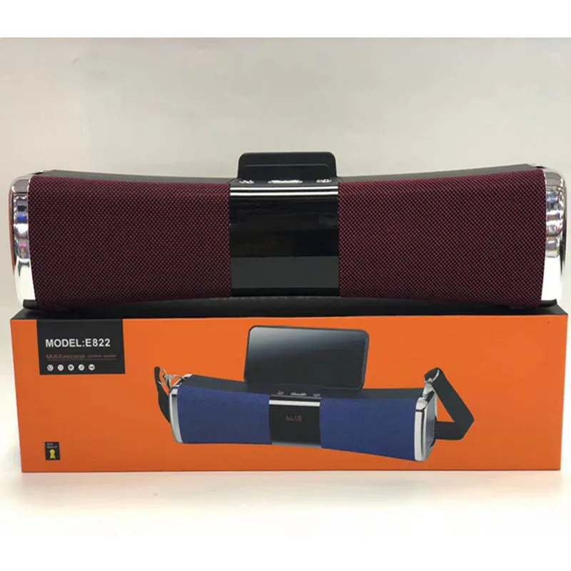 

Portable wireless Bluetooth Speaker Stereo big power 10W system TF FM Radio Music Subwoofer Portable Column Speaker for Computer