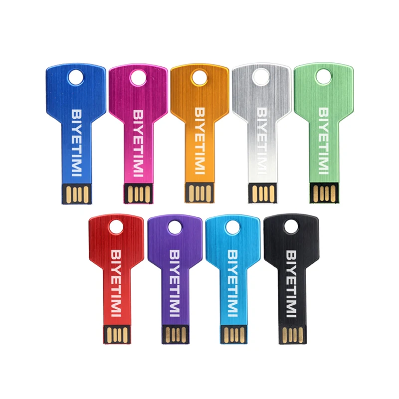 2019 New BiYeTiMi USB Flash Drive Real Capacity Keys 8GB 16GB 32GB Pen Memory Stick Pendrive For PC | Компьютеры и офис