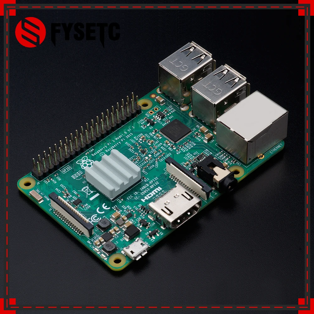 50 шт. Raspberry Pi 3 теплоотвод Керамика радиаторы 15*15*5 мм Процессор вентилятор