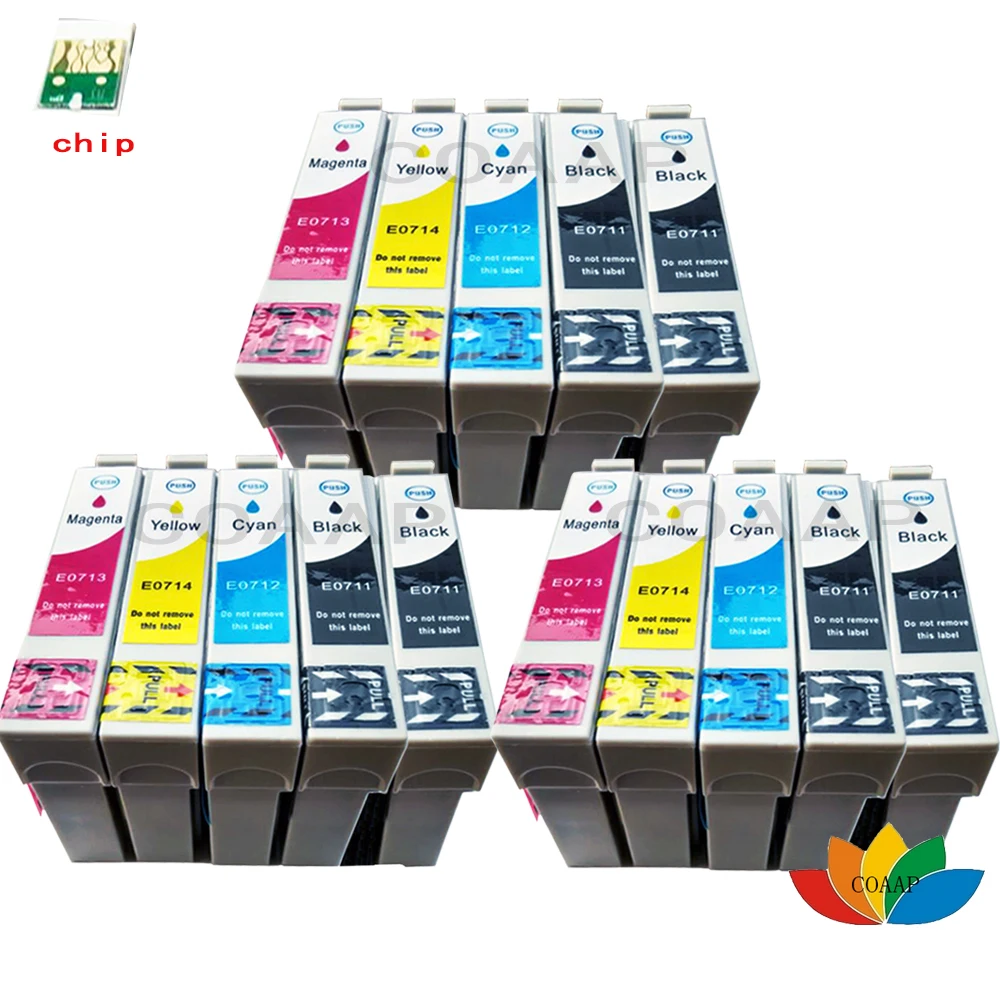 15x T0711 T0891 T0714 XL чернила для Stylus DX7400 DX7450 DX8400 DX8450 DX9400F office B1100 B40W BX300F BX310FN BX600FW 610bxfw |