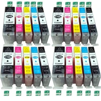 20x printer pixma mg6850 mg6851 mg6852 mg6853 ink cartridge pgi 570xl cli 571xl