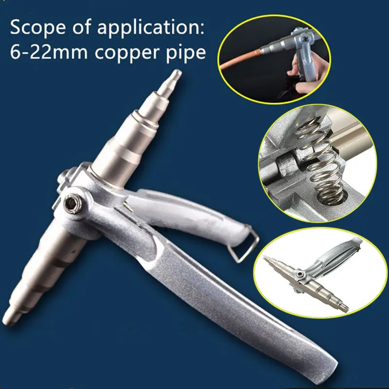 

1x Copper Pipe Tube Expander Air Conditioner Refrigerant Hand Swagging Tool