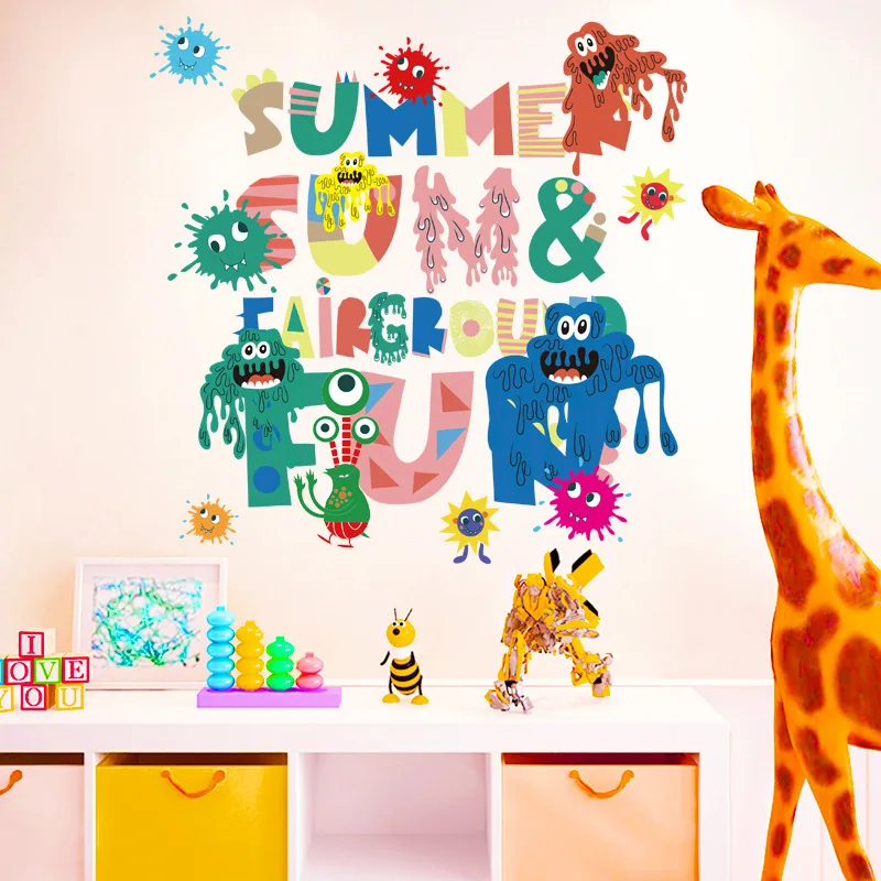 DIY мультфильм Творческий Fun Монстр животные для маленьких детей Для мальчиков