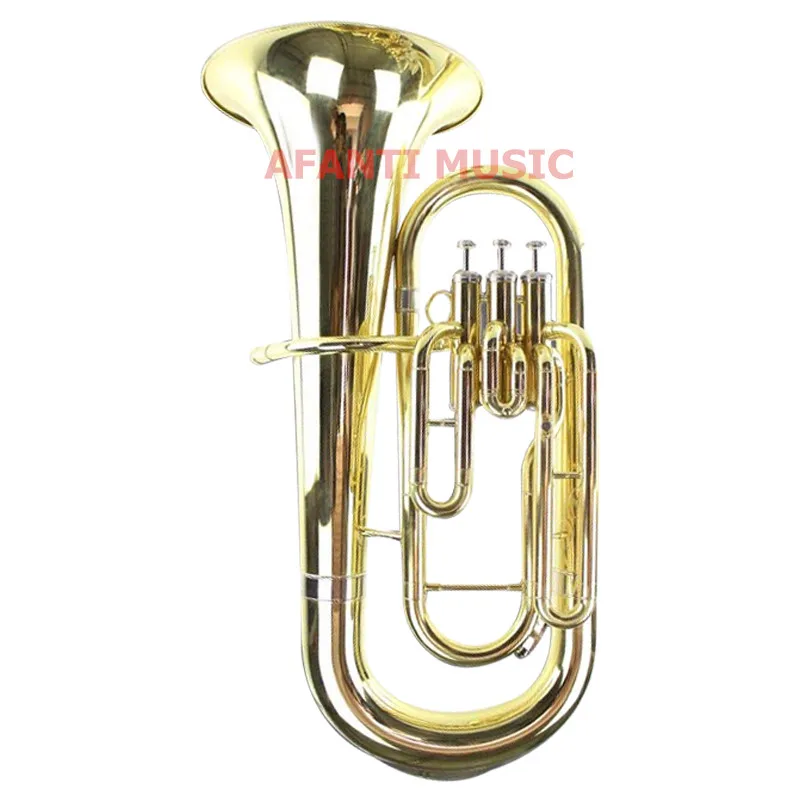 

Afanti Music Bb tone / Yellow Brass / Gold Lacquer Baritone(BAR-113)