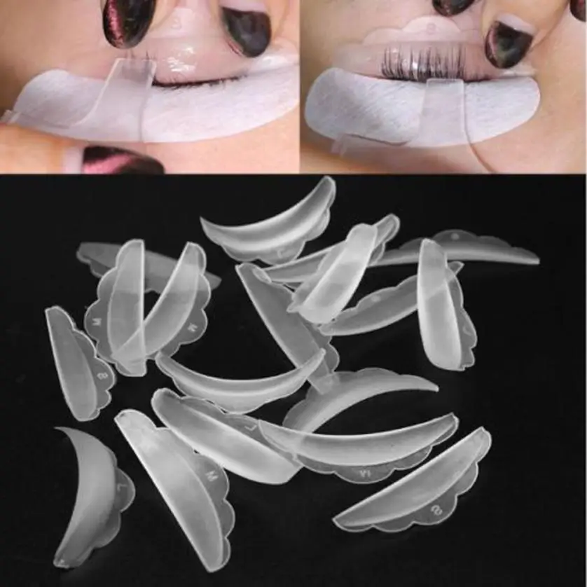 3 пары подушечек для ресниц силиконовые накладки наращивания лифтинг бигуди