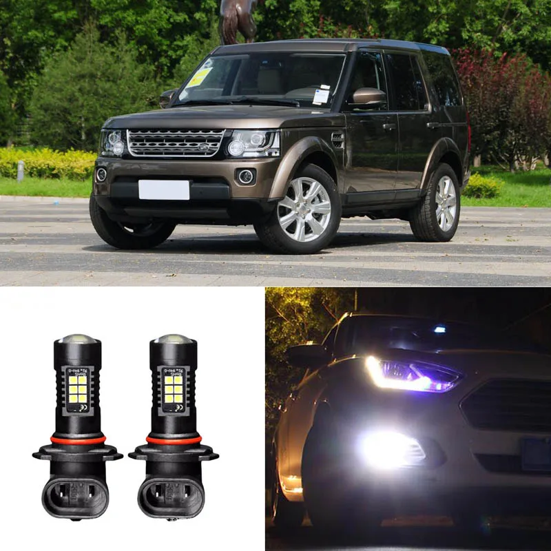 2x Canbus H11 3030 21SMD LED DRL дневные ходовые Противотуманные фары лампы подходят для Land Rover