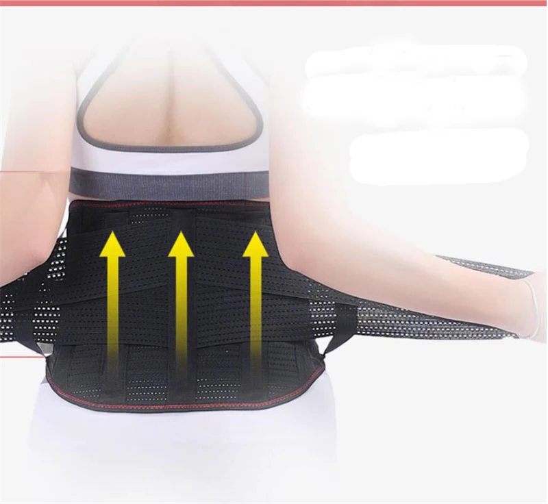Новый Регулируемый турмалиновый поддерживающий пояс для спины самостоятельного