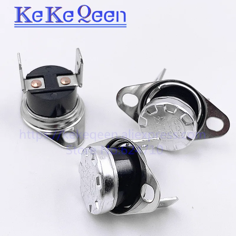 KSD301 250V 10A/16A 40 45 50 55 60 65 70 75 80 85 90 95~ 130 градусов Цельсия угол 90 футов нормально закрытый Термальность Управление переключатель
