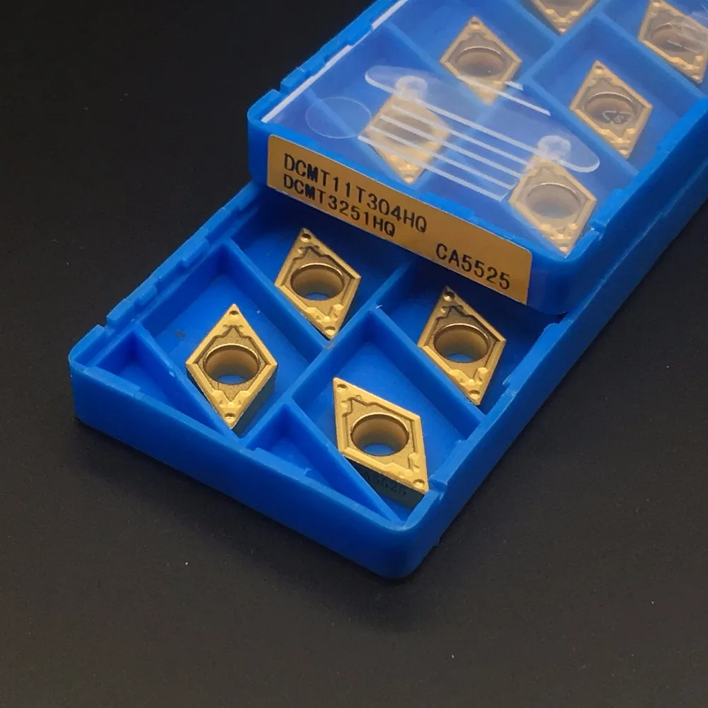 SHR 10 шт. DCMT11T304HQ DCMT3251HQ CA5525 ножовочное полотно вставка для режущего инструмента