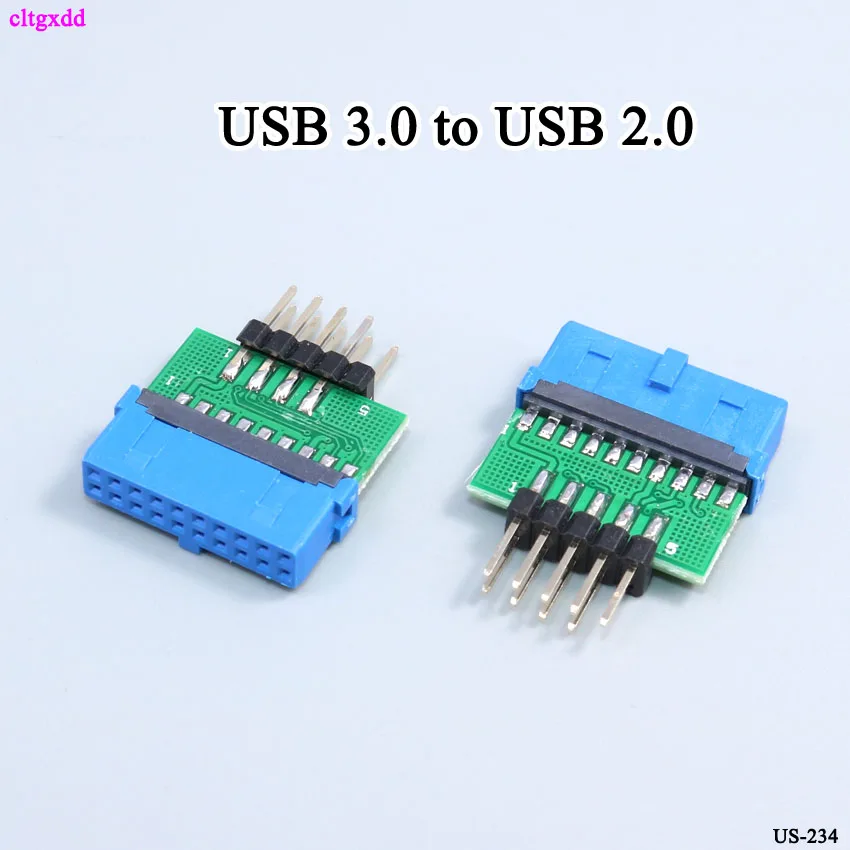 Адаптер-преобразователь cltgxdd USB 2.0 9pin мама-USB 3 0 19pin /20Pin на 2 9PIN | Обустройство дома