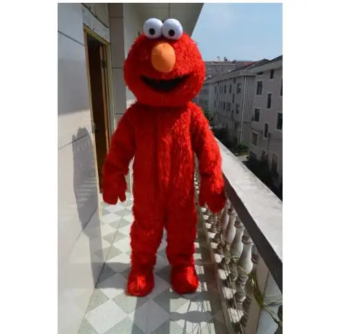 other Горячая взрослый Elmo Красный монстр-талисман костюм для нарядной вечеринки платье костюм olome - Цвет: other