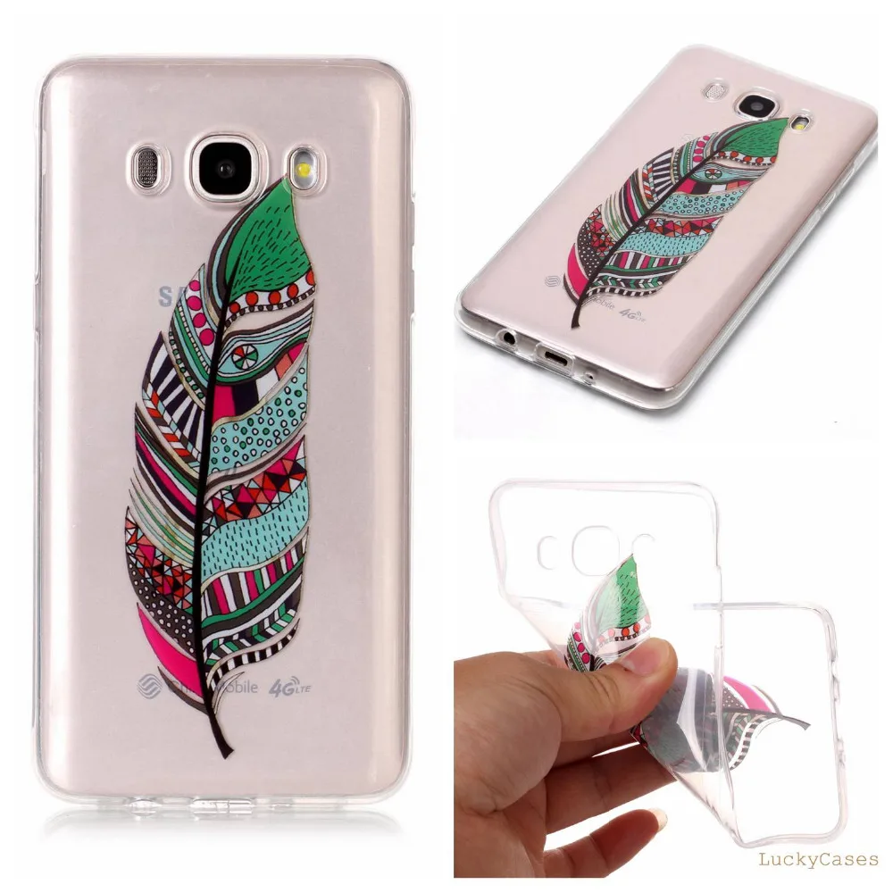 Высококачественные модные мягкие Силиконовые ТПУ чехол для телефона Samsung J5 2016 J510