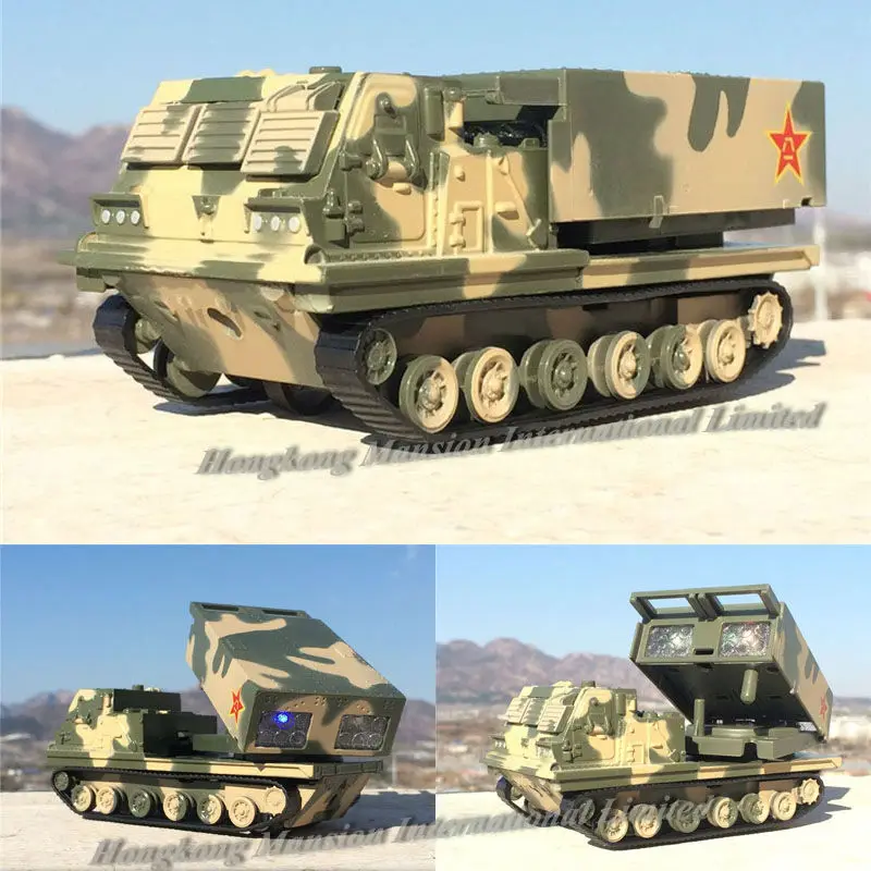 Металлическая литая гусеница 1:32 трактор кластер ракеты пусковые установки