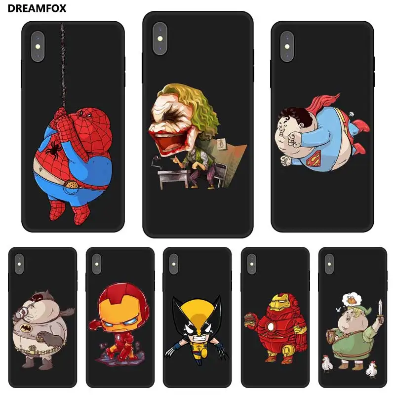 N299 милый Мстители Черный силиконовый чехол для Apple iPhone 11 Pro XR XS Max X 8 7 6 6S Plus 5 5S SE |