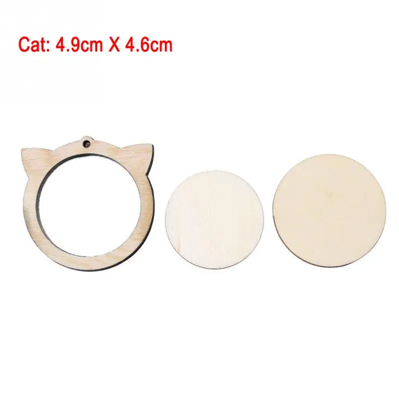 4.9cm X 4.6cm Мини-обруч для вышивки деревянная рамка для вышивки маленькая ручная строчка обруч крестик обрамление обруч деревянная серьга DIY подарок - Цвет: 4.9cm X 4.6cm