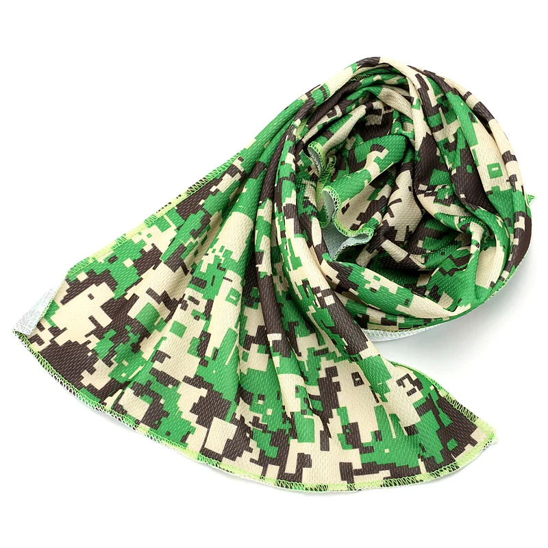 Army Green Спортивное Полотенце для спортзала, быстросохнущее охлаждающее полотенце для путешествий, бега, кемпинга, плавания, йоги, спортивное полотенце, впитывающее пот, полотенце для фитнеса - Цвет: Army Green