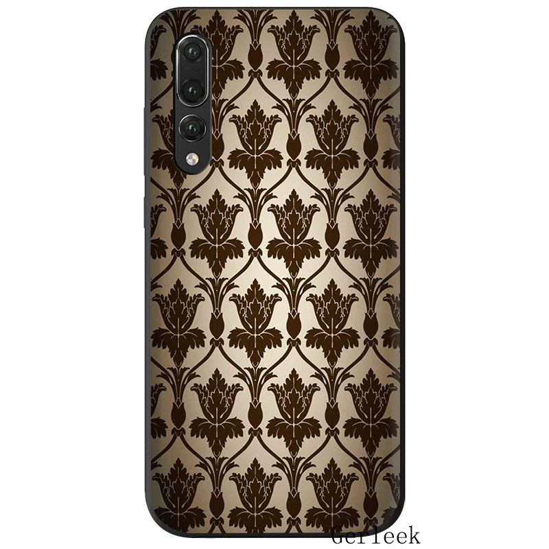 Черный мягкий ТПУ 221B Шерлок Холмс чехол для Huawei P8 P9 P10 Lite P20 Pro MINI 2015 2016 2017 P Smart Shell |