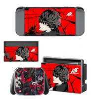 nintend switch vinyl skins sticker for nintendo switch console and controller skin set for persona 5