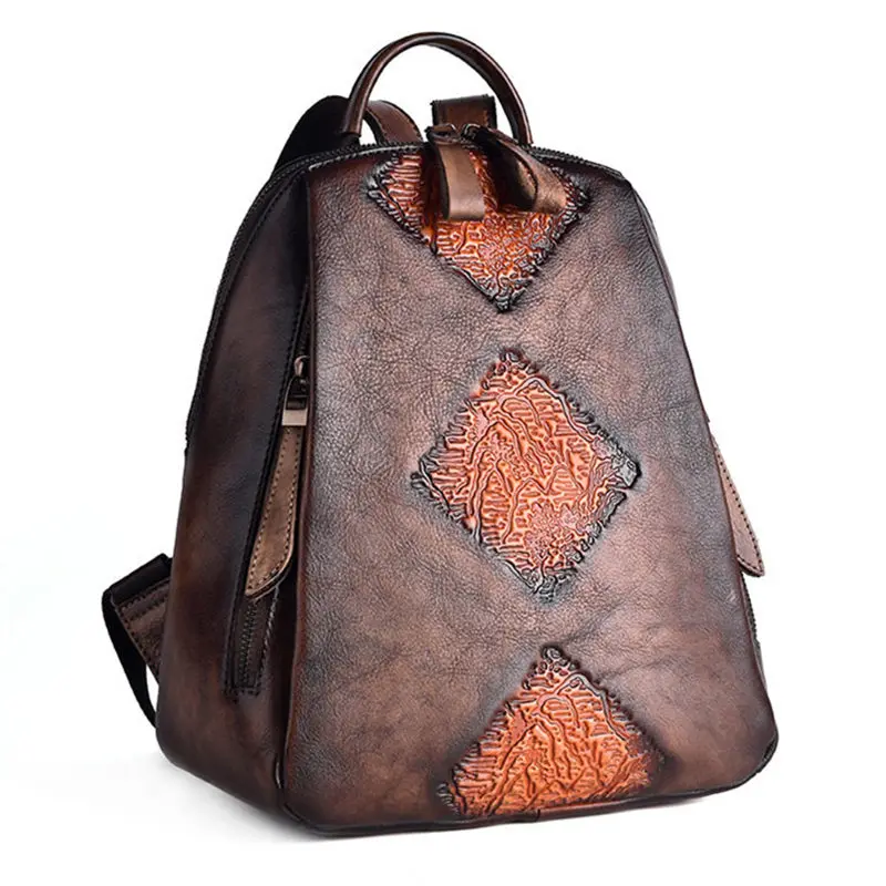 Женский рюкзак Mochila Feminina многофункциональный женский из натуральной коровьей