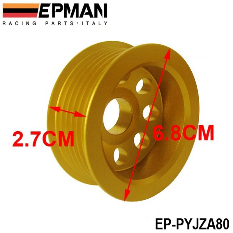 Легкий шкив коленвала для 93 97 TOYOTA SUPRA JZA80 2jzgteunderdrive EP PYJZA80|lightweight crank pulley|crank pulleylightweight