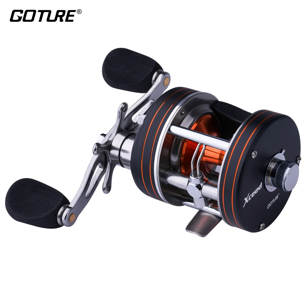 Goture Xceed Троллинг Рыболовная катушка 11BB круглая Катушка для литья под давлением 8