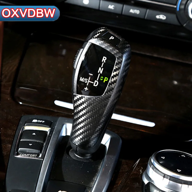 Аксессуары для BMW F07 F10 F25 F26 панель переключения передач из углеродного волокна