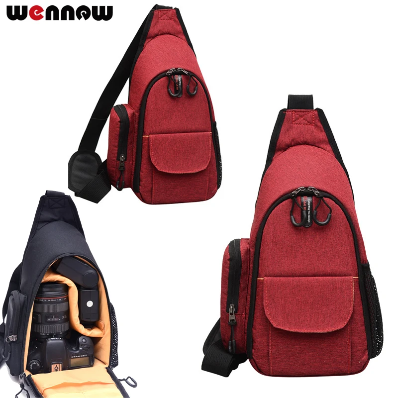 Wennew сумка для камеры Фото Чехол Слинг наплечный рюкзак Panasonic GX850 GX800 GF10 GF9 GF8 GF7 GF6 GF5