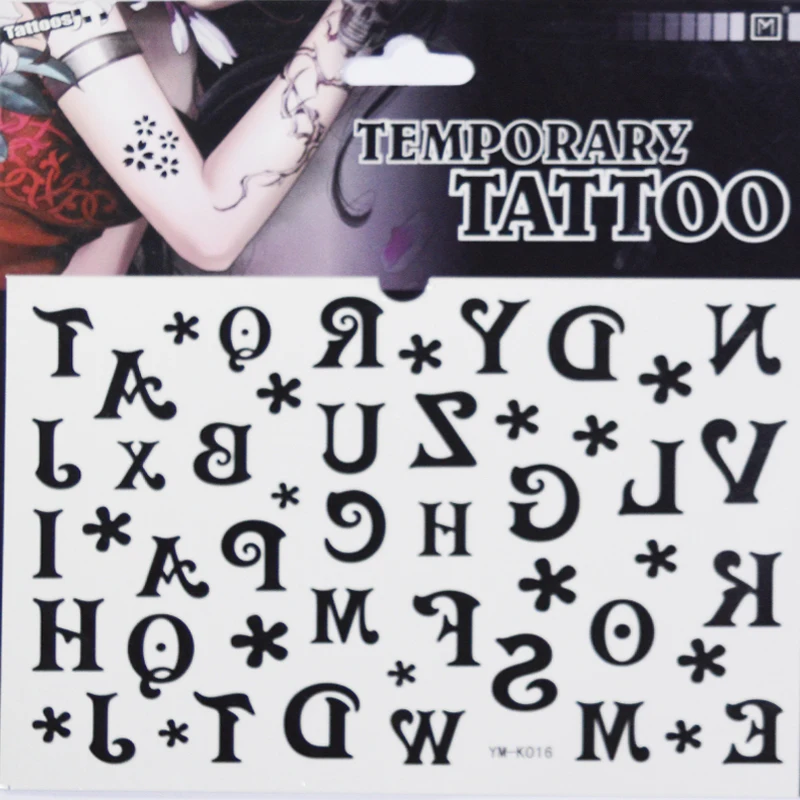 Временная переводная татуировка многоразовая водонепроницаемая | Красота и