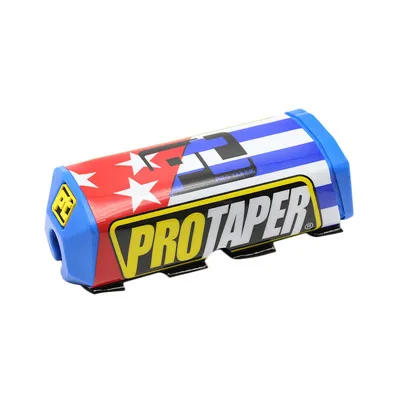 ZSDTRP Pro-taper Handbar для мотоцикла подходит 1-1/8 защита груди звезды и полосы Универсальный Мотоцикл ATV Мотокросс внедорожный - Цвет: Blue