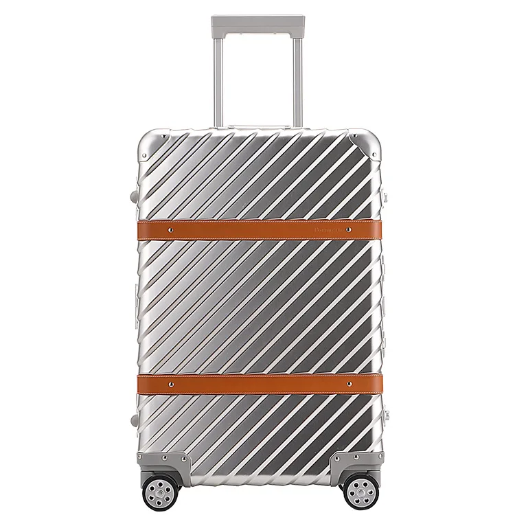 Чемодан на колесиках 20 &quot24&quot 28 &quot100% Алюминиевый сплав с замком|luggage suitcase|trolley