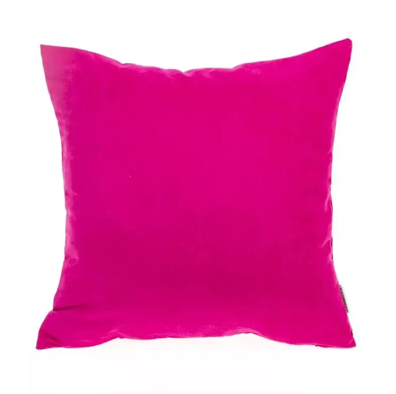 Home Decor Новинка зимы одноцветное замшевая Подушка охватывает 45*45 см Черный, серый цвет желтый Рождество мягкий площади диван Наволочка в стиле День Благодарения крышка