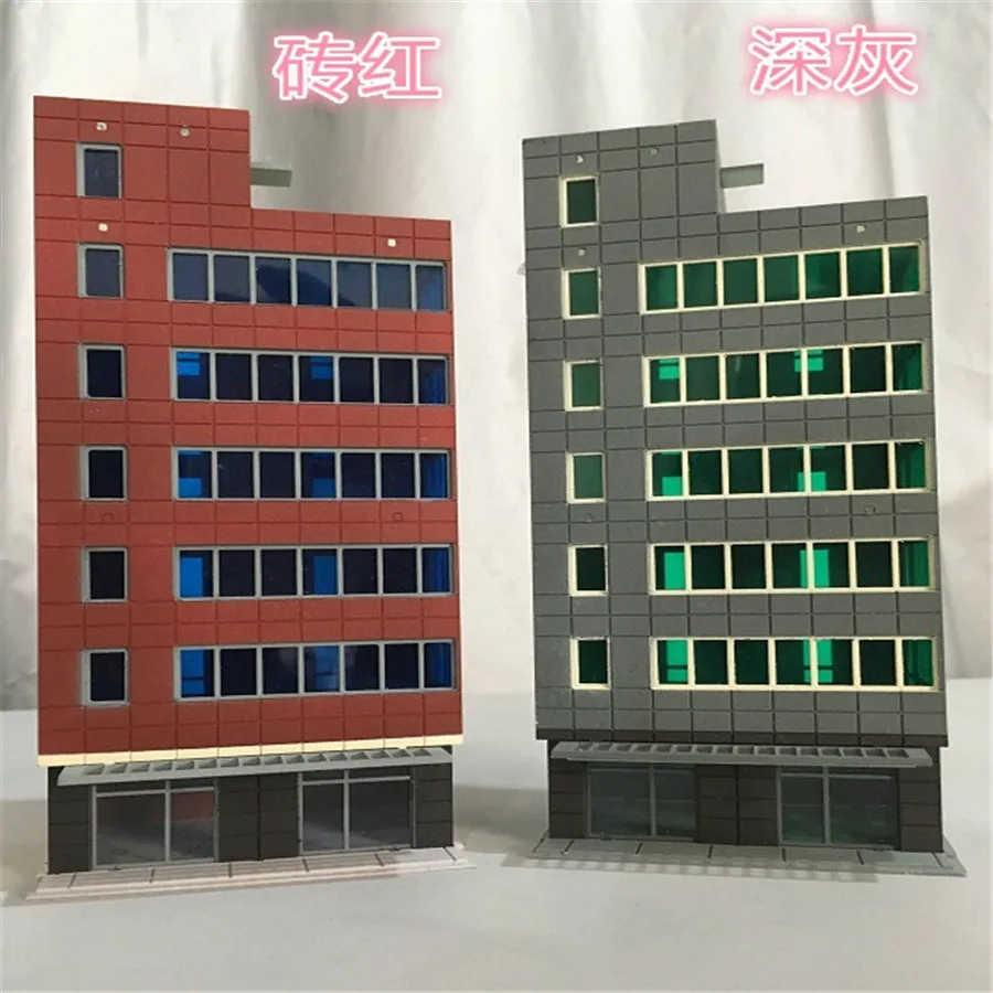 2 шт./лот архитектурная модель n scale building для компоновки поезда n|Наборы сборки