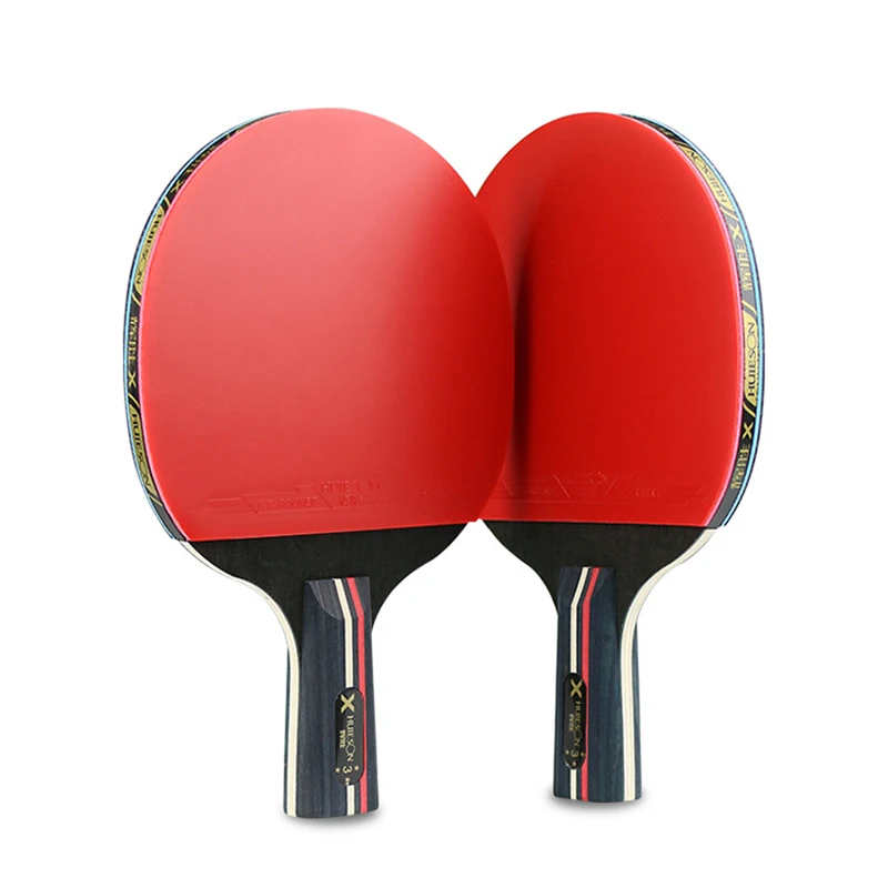 New Table Tennis Bat Racket PingPong Paddle Long Short Handle Durable Bag 3 Balls XD88 | Спорт и развлечения