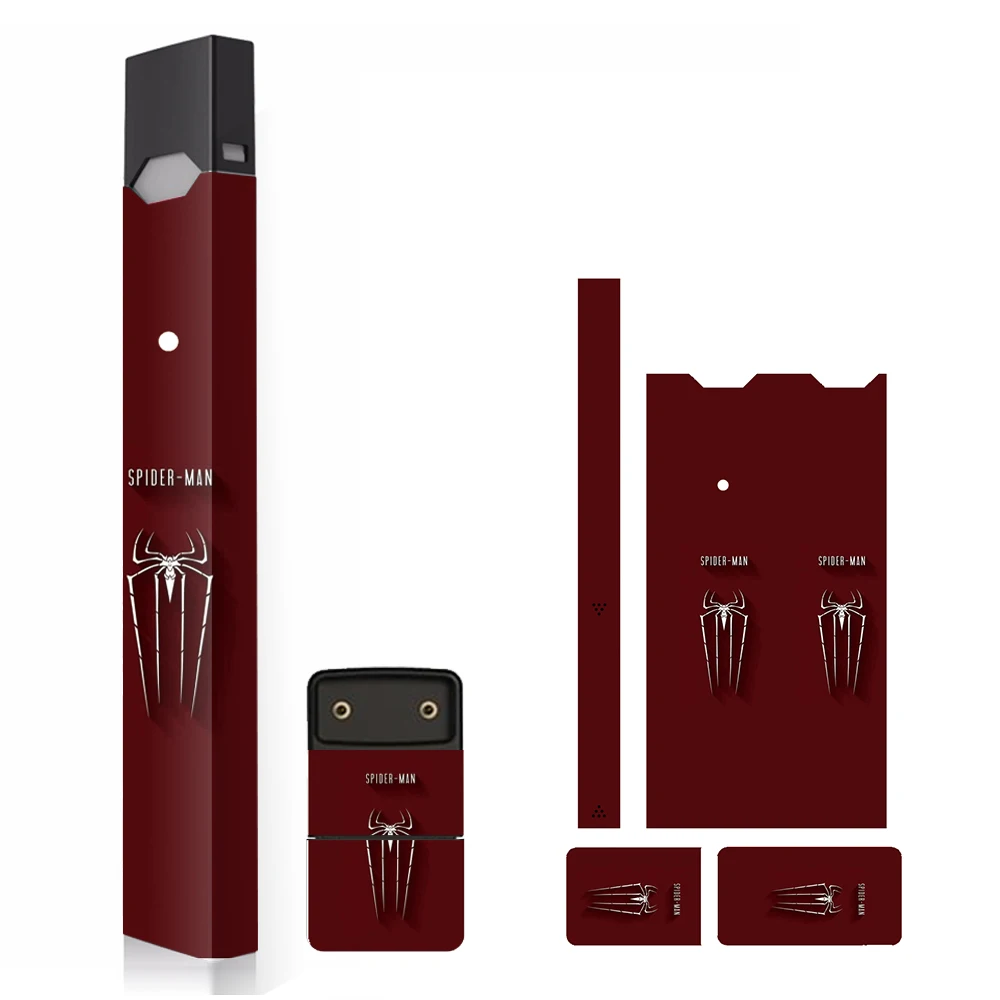 DY0047 SHIODOKI 2 шт Juul кожи наклейка для Pax JUUL 2.5D технологии ультра тонкий защитный стикер для JUUL обертывания чехлы-Marvel& DC - Цвет: DY0047