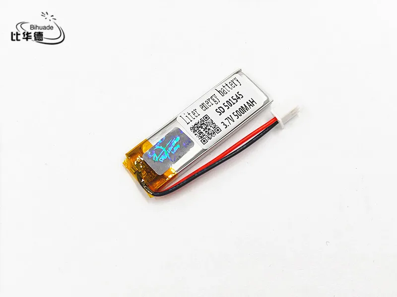 Литий ионные аккумуляторные батареи 2 5 3 7 в 500 мАч 501545 для Mp3 MP4 GPS PSP мобильных
