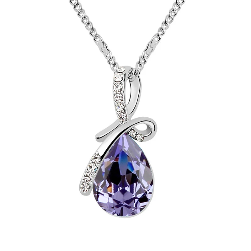 Элегантный Бижутерия для Женщин Классический Ретро Капли Воды Кристалл с Swarovski