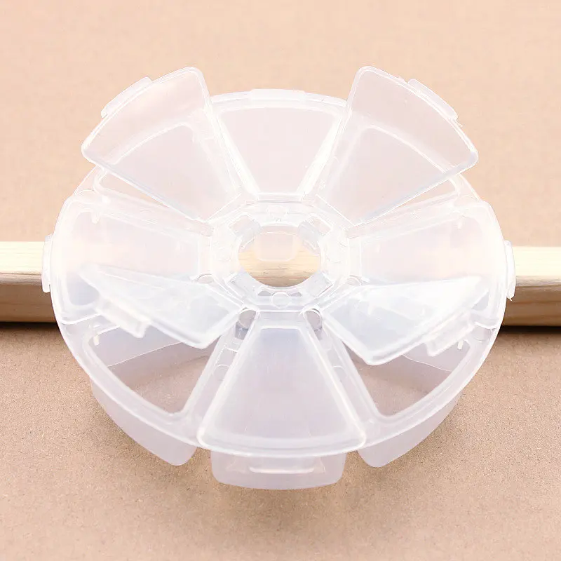 1 шт. круглые бутылки и баночки для хранения ящик офисный Органайзер дорожные