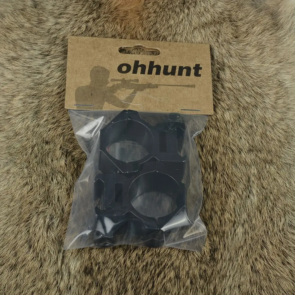 Ohhunt 2 шт. тактический 30 мм крепление кольца Пикатинни Вивер база для рейки средний