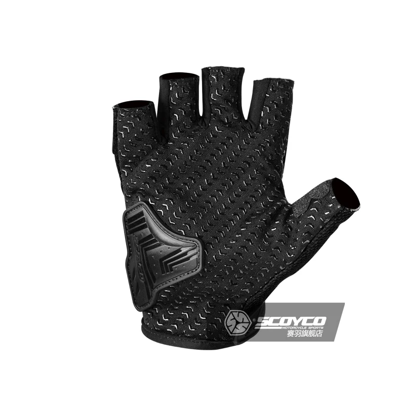 Scoyco MC29D Мотокросс Мотоцикл Лето Половина Finger гонки мото Прихватки для мангала падение сопротивления дышащий Для мужчин мотоцикл езда перчатки