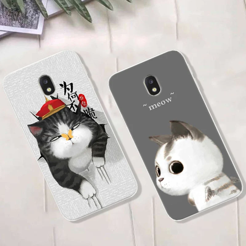 2 шт. для samsung Galaxy J3 2018 чехол стильная футболка с изображением персонажей видеоигр