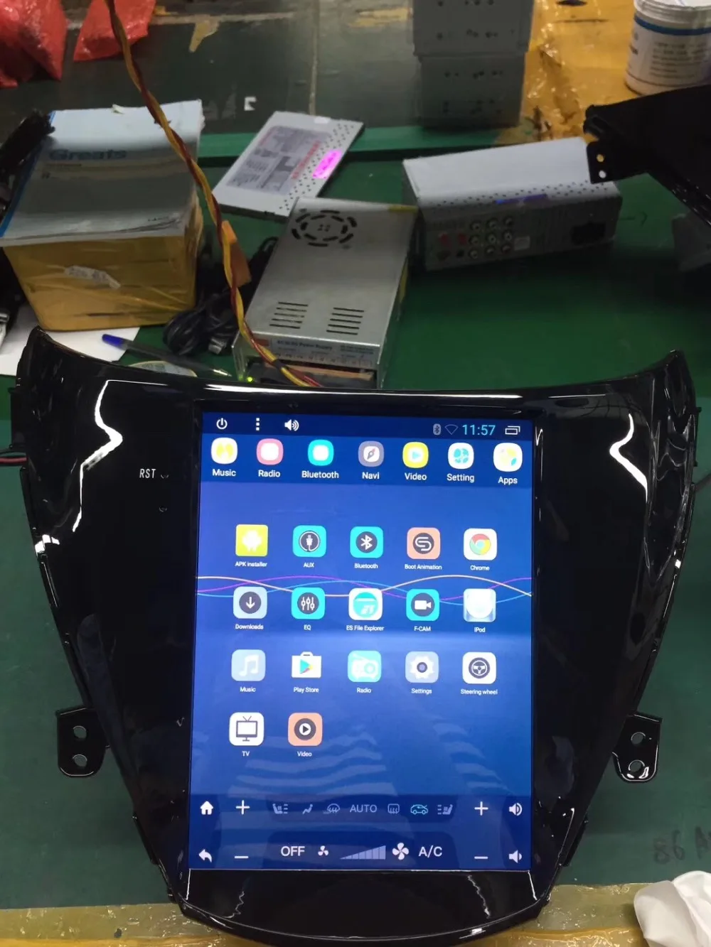 1" Тесла Вертикальная мультимедиа для Android Стерео gps Навигация DVD Радио Аудио Sat Nav Головное устройство для hyundai Elantra 2013