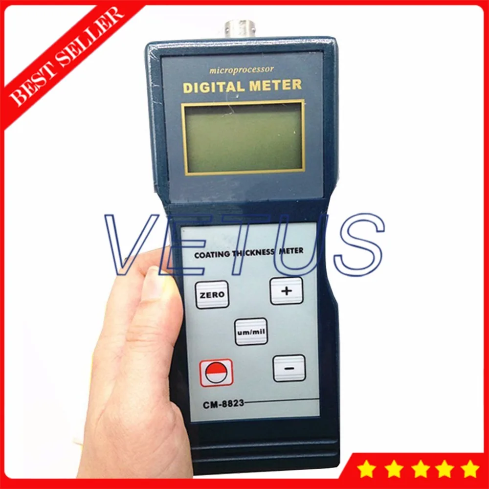 NF Type Paint Coating Thickness Gauge with CM-8823 varnish enamel plastic thickness measurement meter Eddy Current Principle | Инструменты
