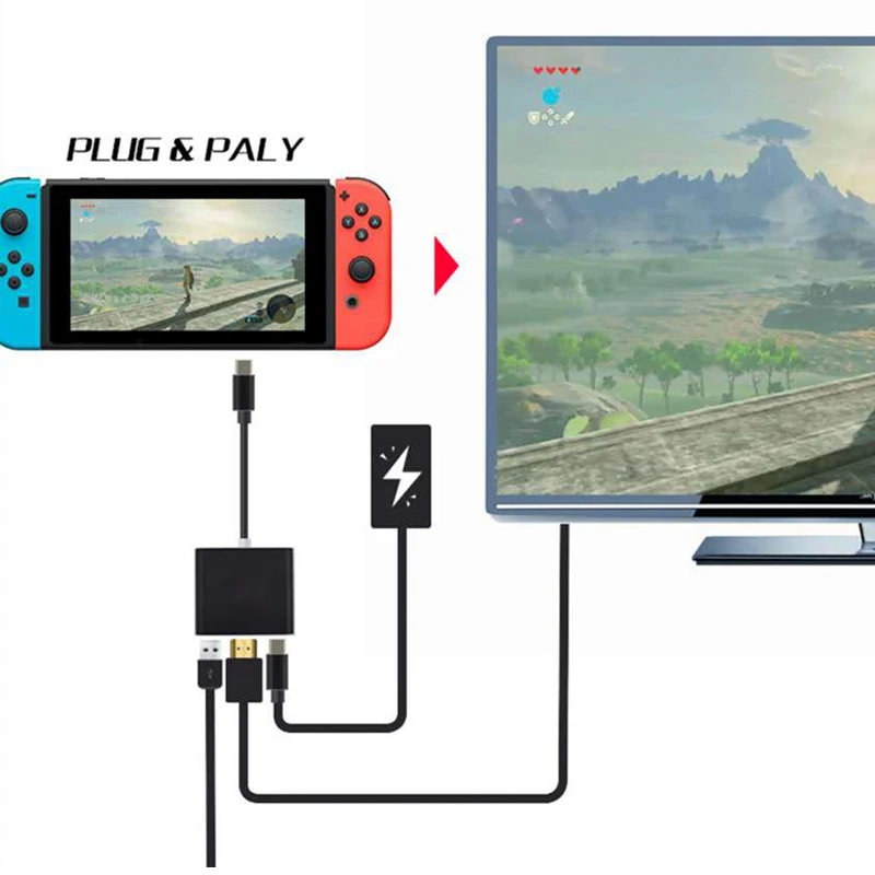 USB C концентратор 3 в 1 док станция устройство для чтения карт памяти HDMI адаптер RJ45