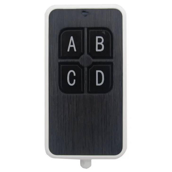 AC220V 10A 1CH Wireless RF Remote Control Switch 3* Ultra - thin acrylic Transmitter+ 4*Receiver for Appliances Gate Garage Door |