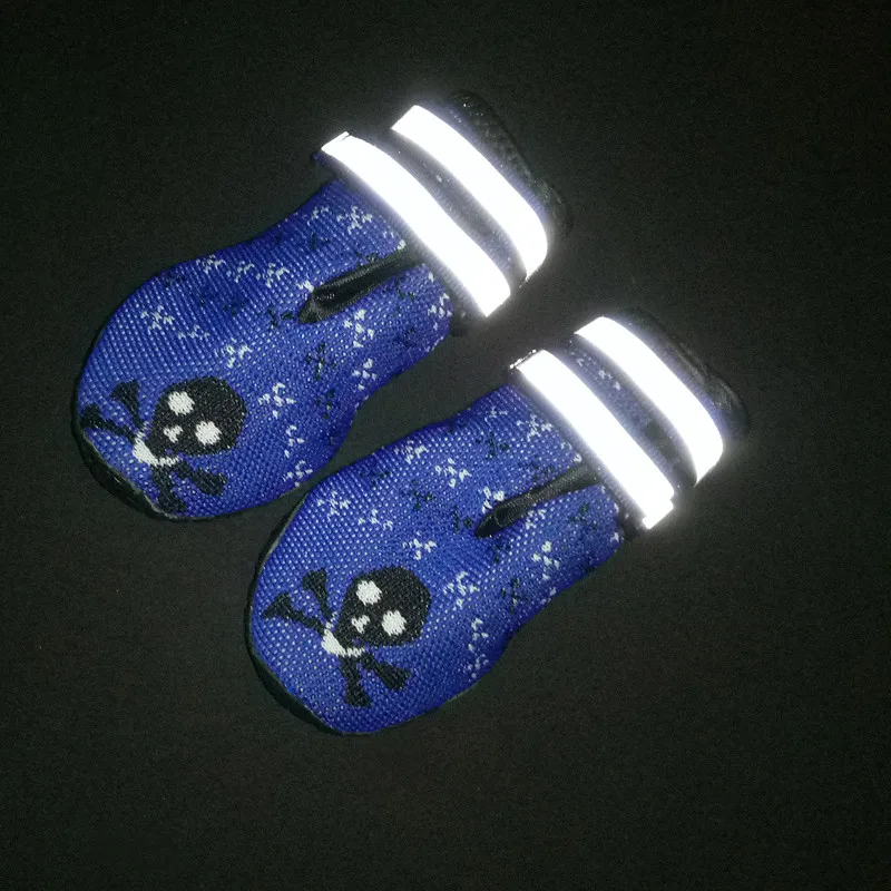 (4 шт./компл.) дышащая обувь для больших собак персонализированные кроссовки с