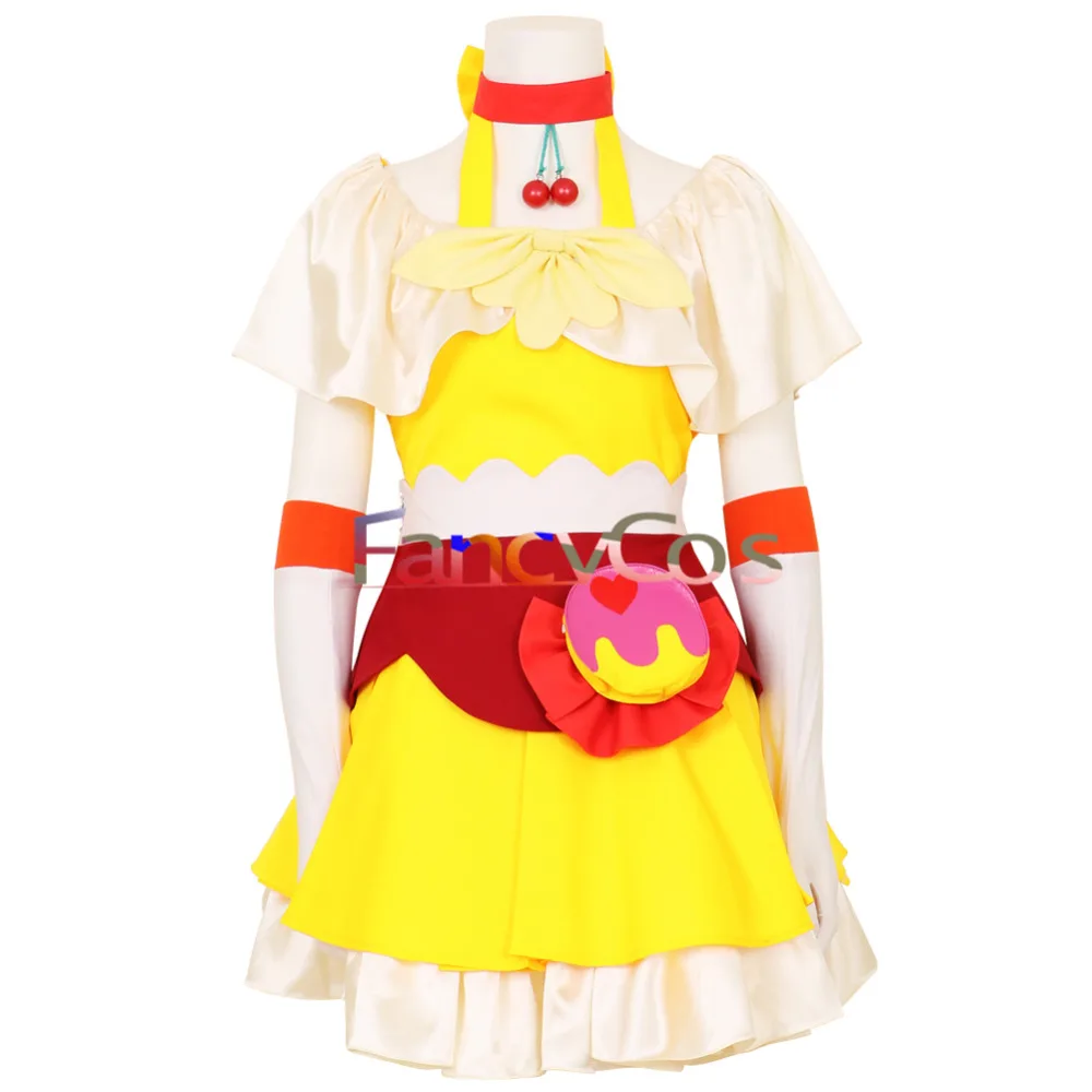 Хэллоуин Kirakira PreCure a la Mode лечения заварной крем Праздничное платье для девочек